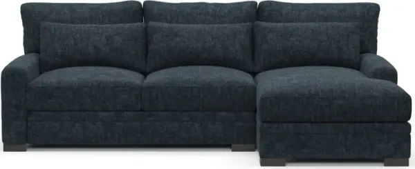 Winston Hybrid Comfort Eco Performance 2-Piece Sectional - Argo Navy