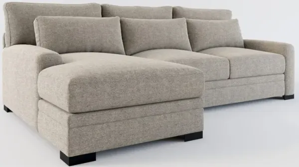 Winston Foam Comfort Eco Performance 2-Piece Sectional - Bridger Metal