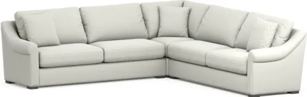 Bowery Foam Comfort 3-Piece Sleeper Sectional - Liv Arctic