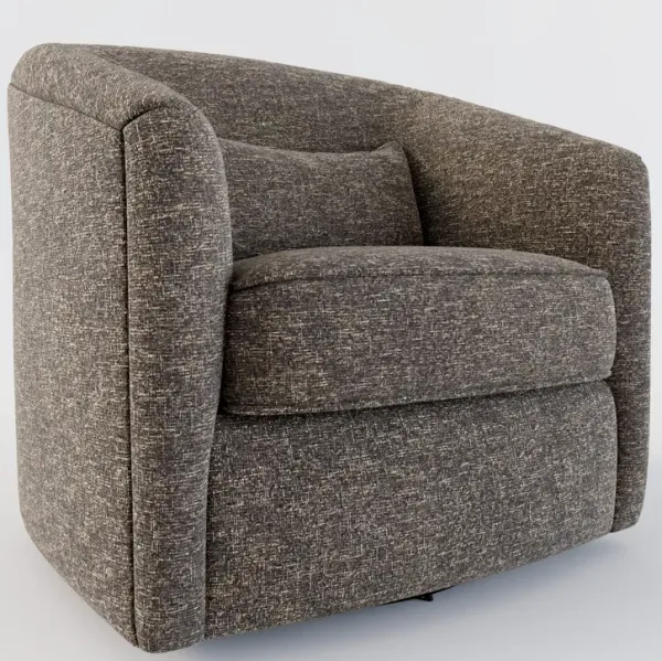 Mazzy Accent Chair - M Walnut