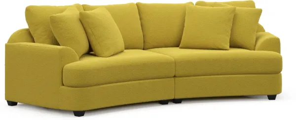 Skylar 2-Piece Sofa - Bloke Goldenrod