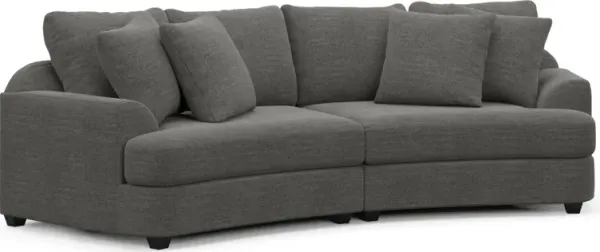 Skylar 2-Piece Sofa - Curious Charcoal