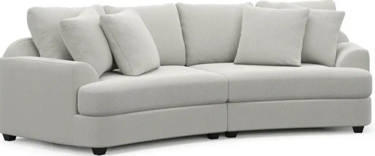 Skylar 2-Piece Sofa - Oslo Snow