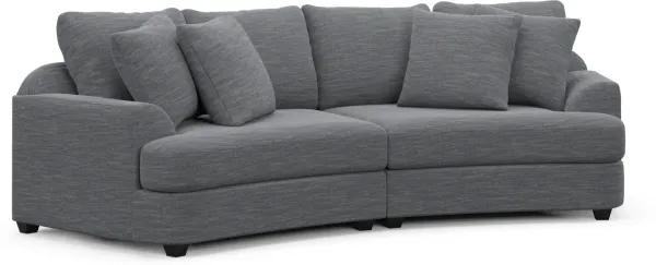 Skylar 2-Piece Sofa - Dudley Indigo
