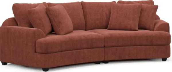 Skylar 2-Piece Sofa - Contessa Paprika