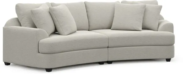 Skylar 2-Piece Sofa - Everton Grey