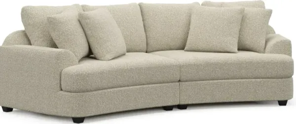 Skylar 2-Piece Sofa - Bloke Cotton