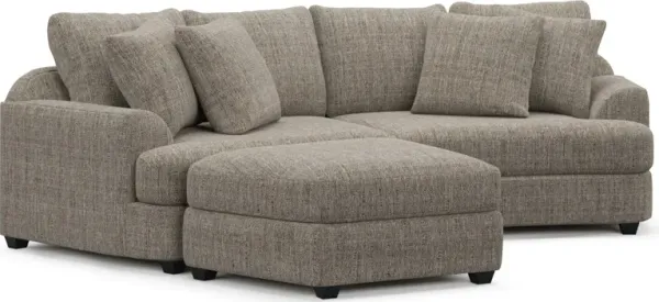 Skylar 3-Piece Sectional with Left-Facing Ottoman - Mason Flint