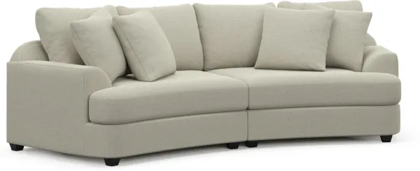 Skylar 2-Piece Sofa - Liv Dove