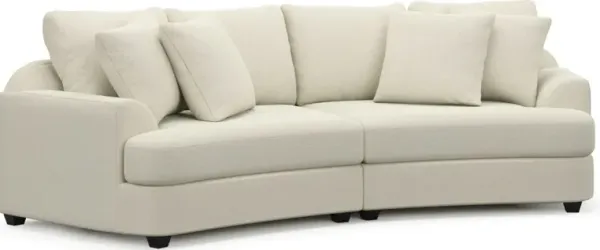 Skylar 2-Piece Sofa - Fincher Ivory