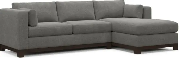 Brentwood Foam Comfort Sectional - Living Large Charcoal