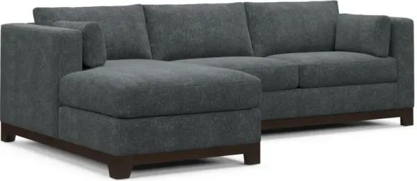 Brentwood Foam Comfort Sectional - Contessa Shadow