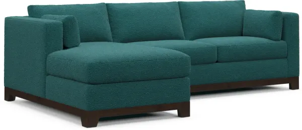 Brentwood Foam Comfort Sectional - Bloke Peacock