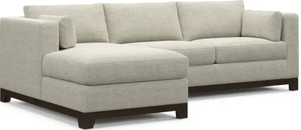 Brentwood Foam Comfort Sectional - Merino Chalk
