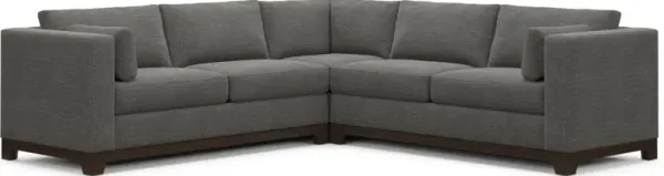 Brentwood Foam Comfort Sectional - Curious Charcoal