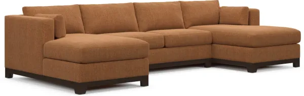 Brentwood Foam Comfort 3 Pc. Living Room - Contessa Ginger