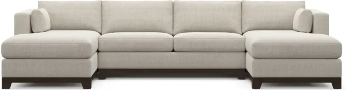 Brentwood Foam Comfort 3 Pc. Living Room - Mason Porcelain
