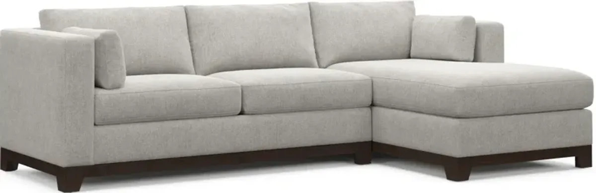 Brentwood Hybrid Comfort Sectional - Burmese Granite