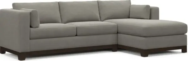 Brentwood Hybrid Comfort Sectional - Abington Fog