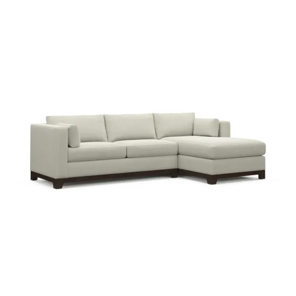 Brentwood Hybrid Comfort Sectional - Anders Ivory
