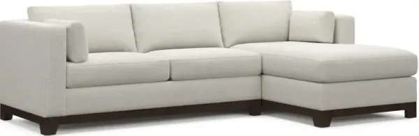 Brentwood Hybrid Comfort Sectional - Living Large White