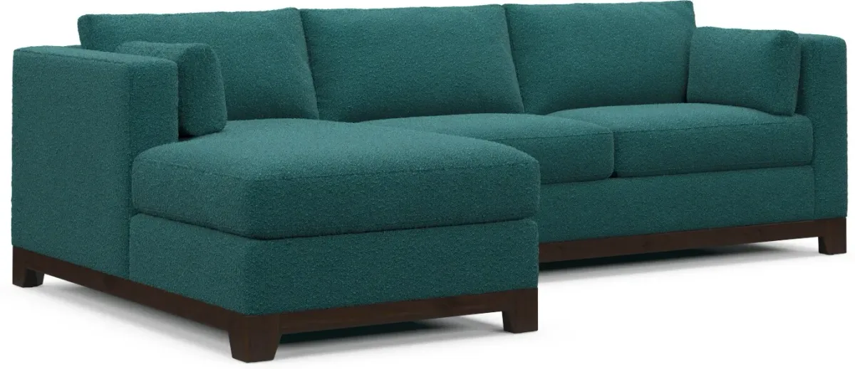 Brentwood Hybrid Comfort Sectional - Bloke Peacock