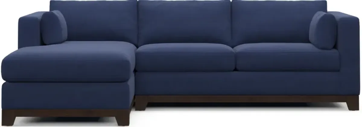 Brentwood Hybrid Comfort Sectional - Abington Indigo