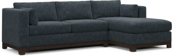 Brentwood Foam Comfort Sectional - Argo Navy