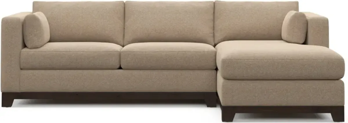 Brentwood Foam Comfort Sectional - Liv Wicker