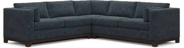 Brentwood Foam Comfort Sectional - Argo Navy