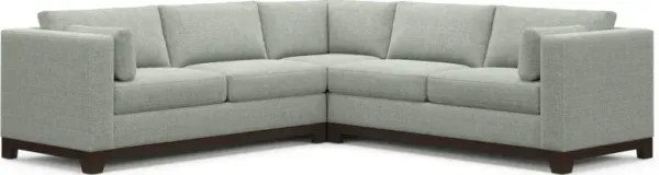 Brentwood Hybrid Comfort Sectional - Broderick Sea Glass