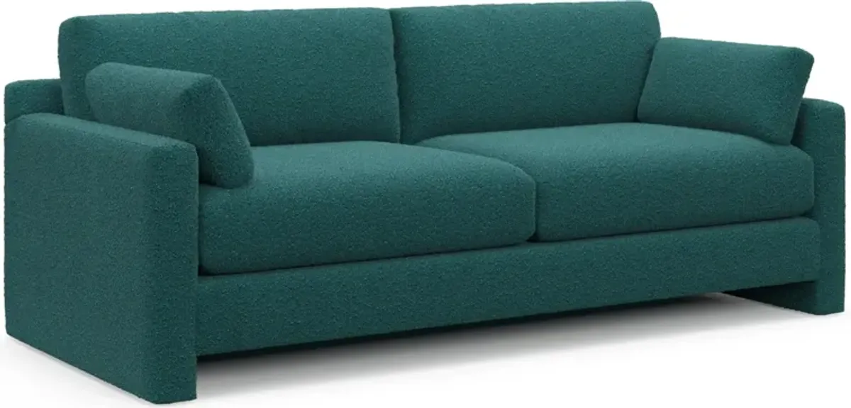 Forbes Foam Comfort Sofa - Bloke Peacock