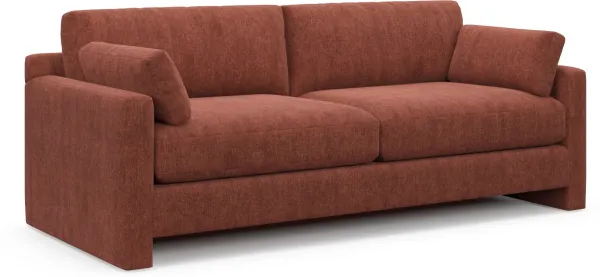 Forbes Foam Comfort Sofa - Contessa Paprika