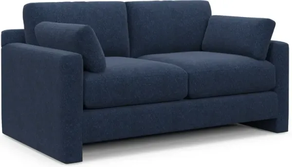 Forbes Foam Comfort Loveseat - Oslo Navy