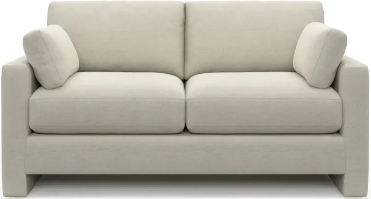 Forbes Foam Comfort Loveseat - Curious Pearl