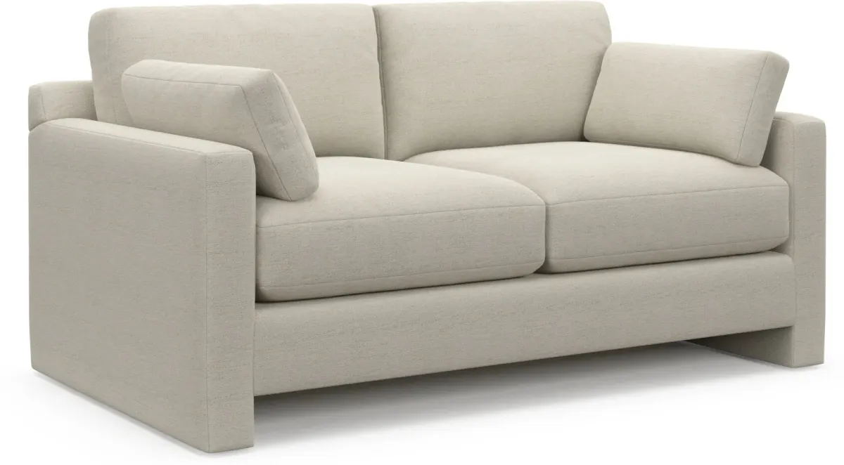 Forbes Foam Comfort Loveseat - Curious Pearl