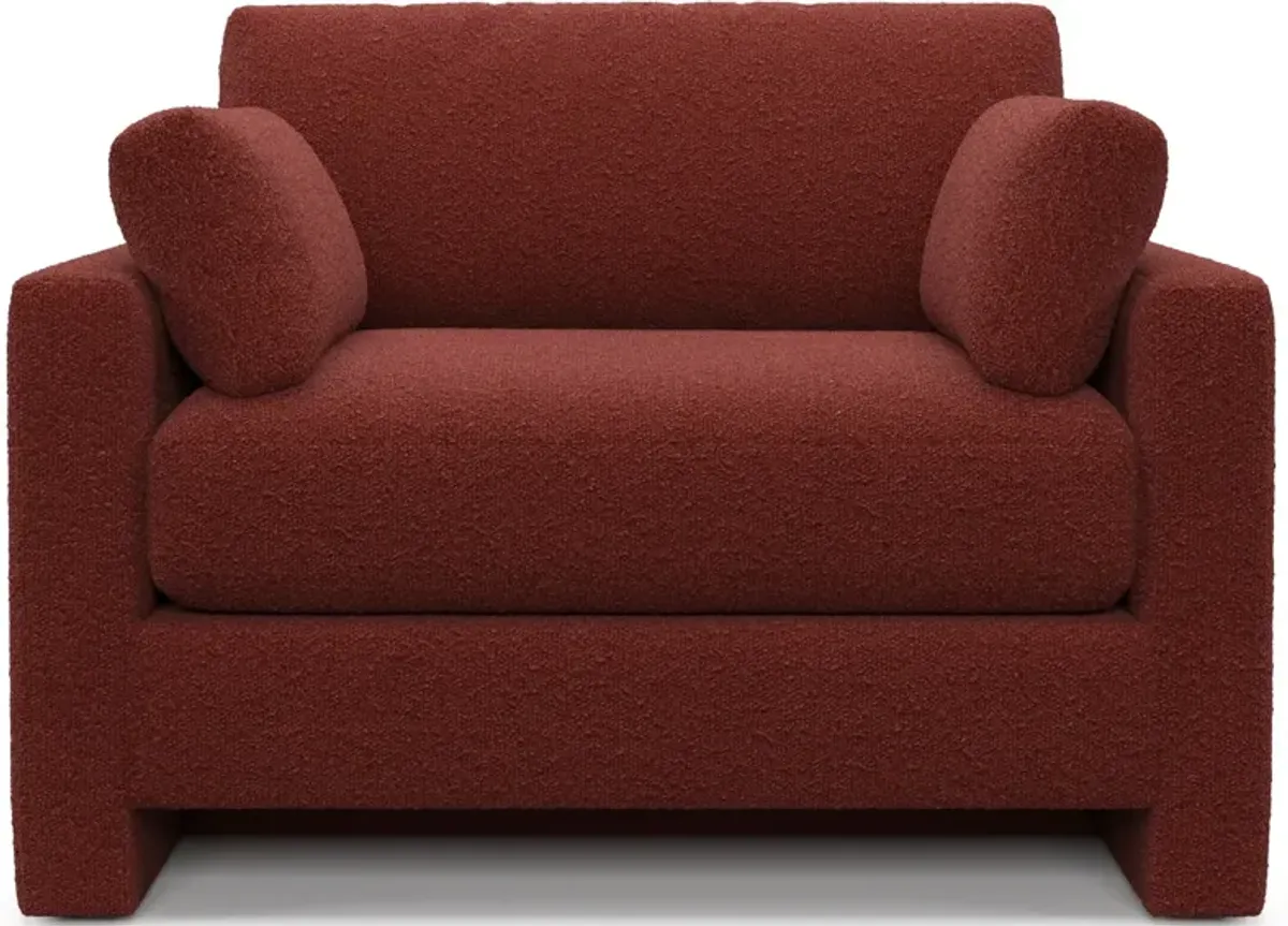 Forbes Foam Comfort Chair and a Half - Bloke Brick