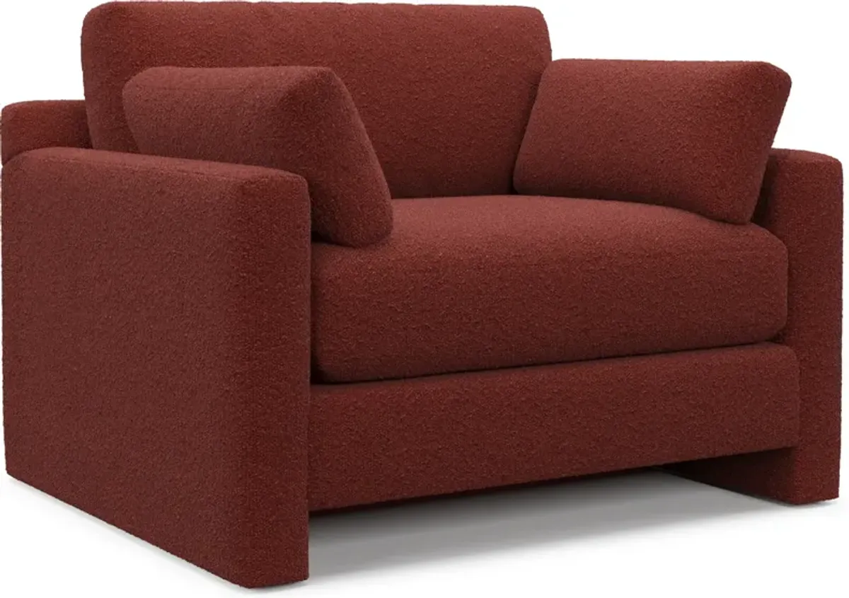 Forbes Foam Comfort Chair and a Half - Bloke Brick