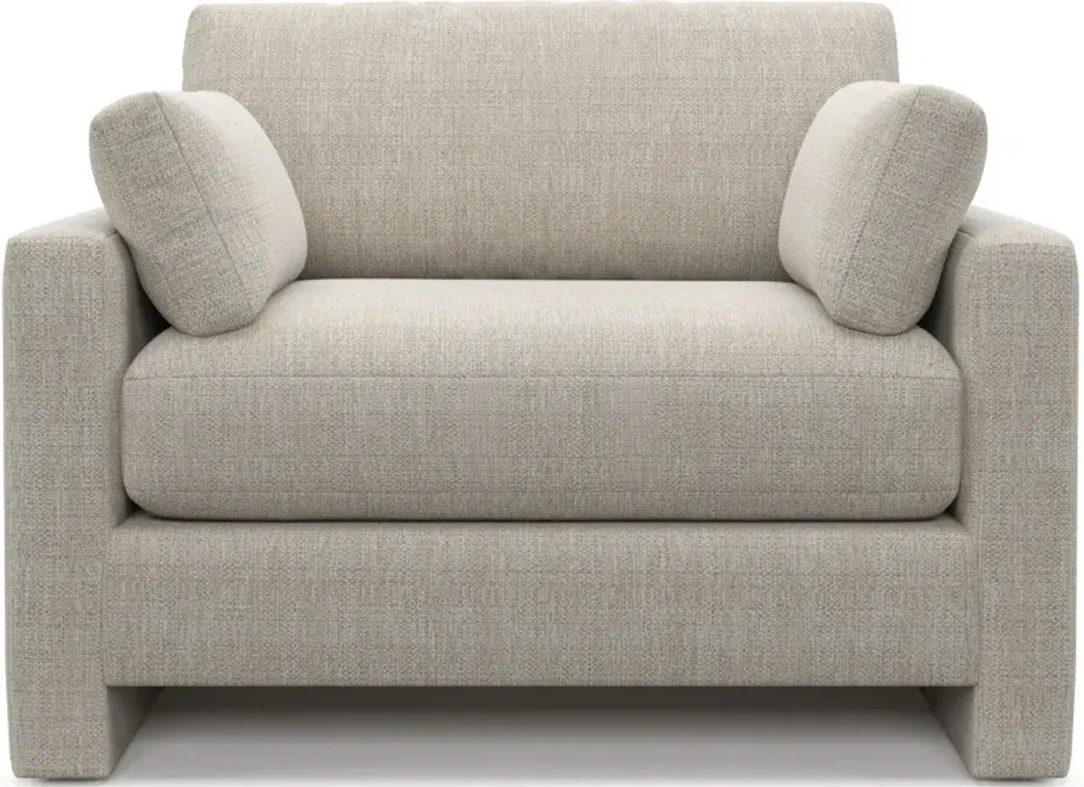 Forbes Foam Comfort Chair and a Half - Mason Porcelain