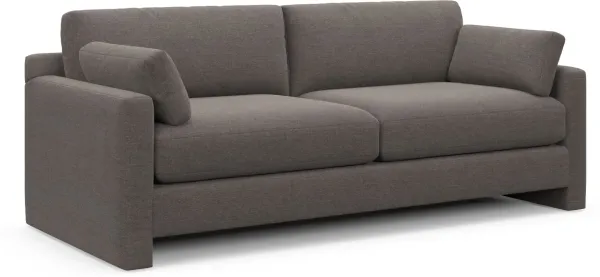 Forbes Foam Comfort Sofa - Presidio Steel