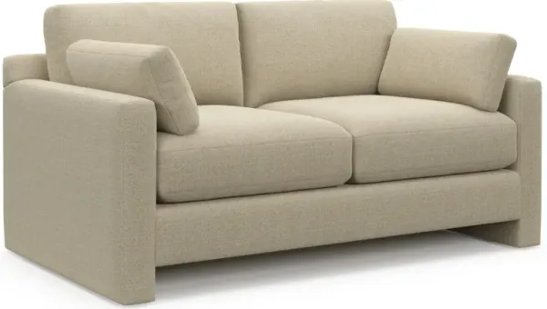 Forbes Foam Comfort Loveseat - Broderick Sand