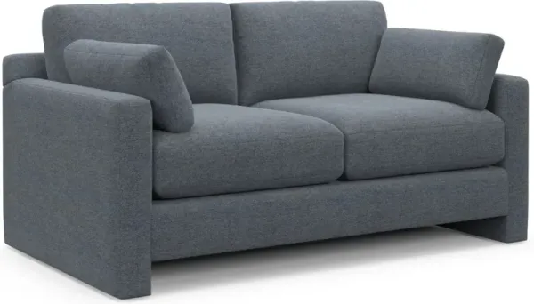 Forbes Foam Comfort Loveseat - Bridger Navy