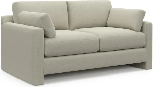 Forbes Foam Comfort Loveseat - Liv Dove