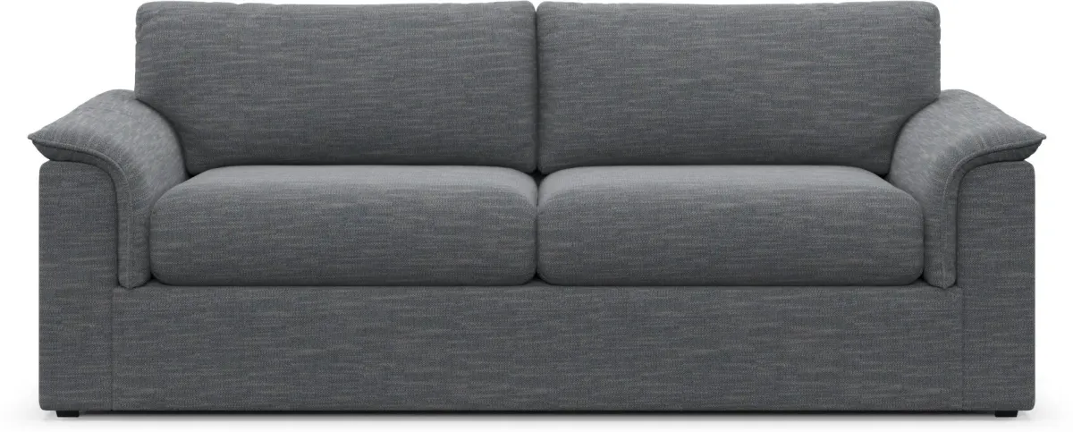 Morse Foam Comfort Sofa - Dudley Indigo