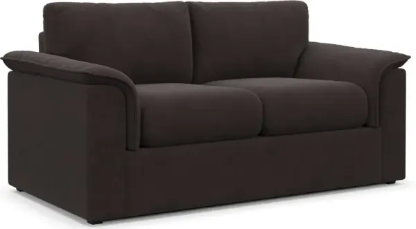 Morse Foam Comfort Loveseat - Merrimac Dark Brown