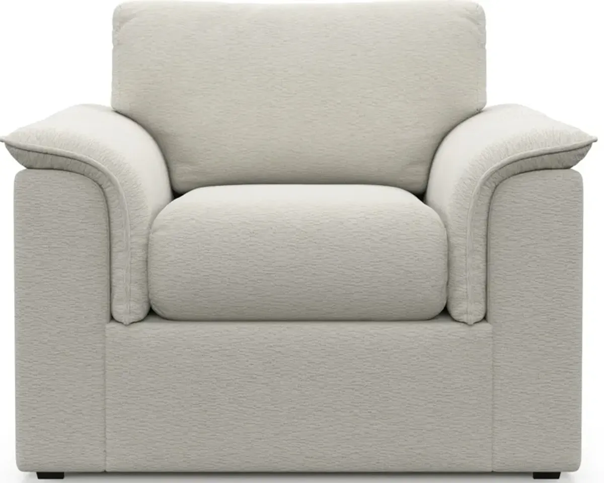 Morse Foam Comfort Chair - Living Large White