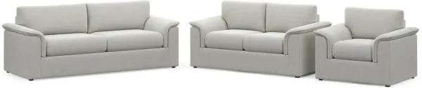 Morse Foam Comfort 3 Pc. Living Room - Oslo Snow