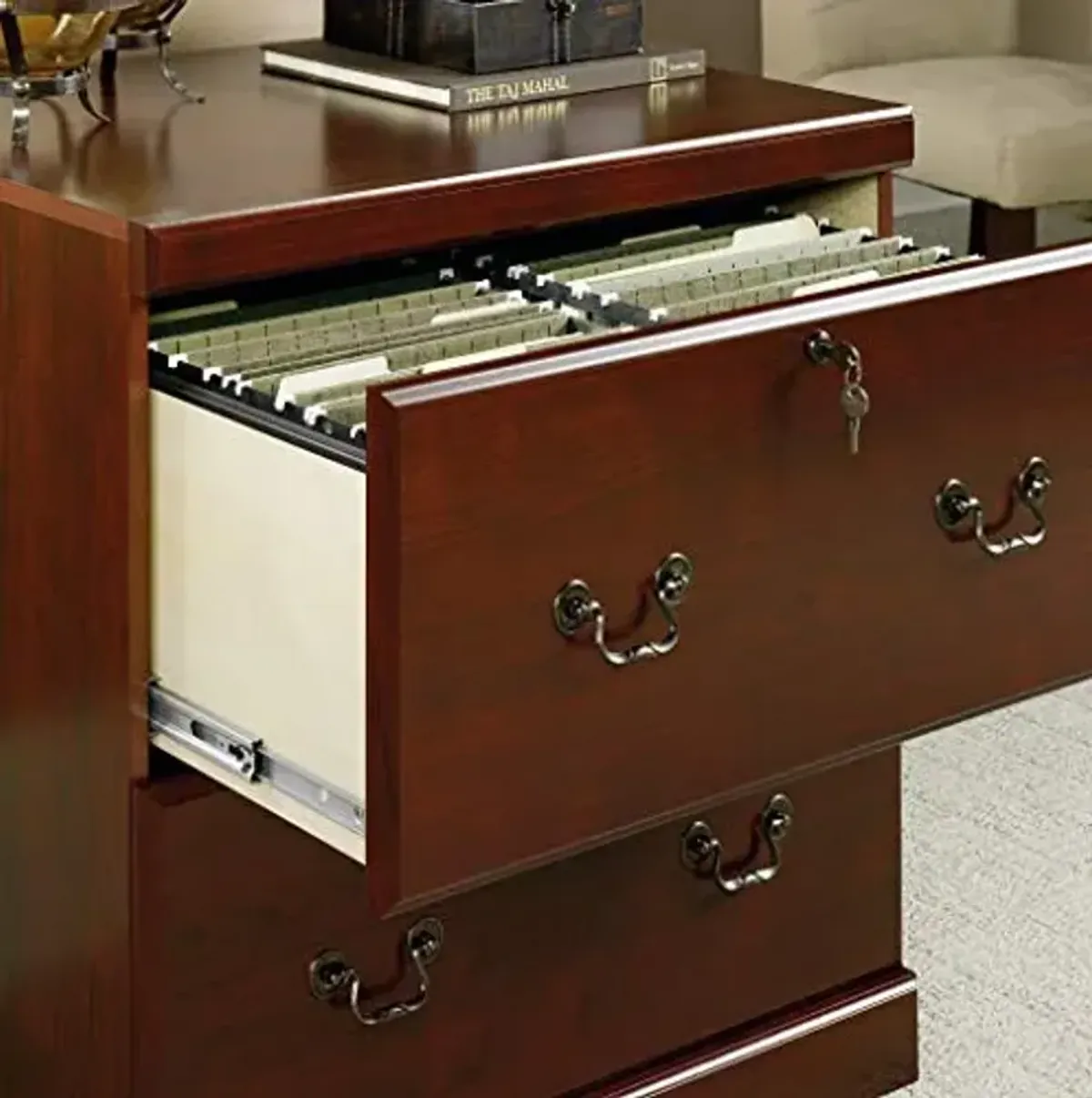 Sauder Heritage Hill Lateral File, in Classic Cherry finish