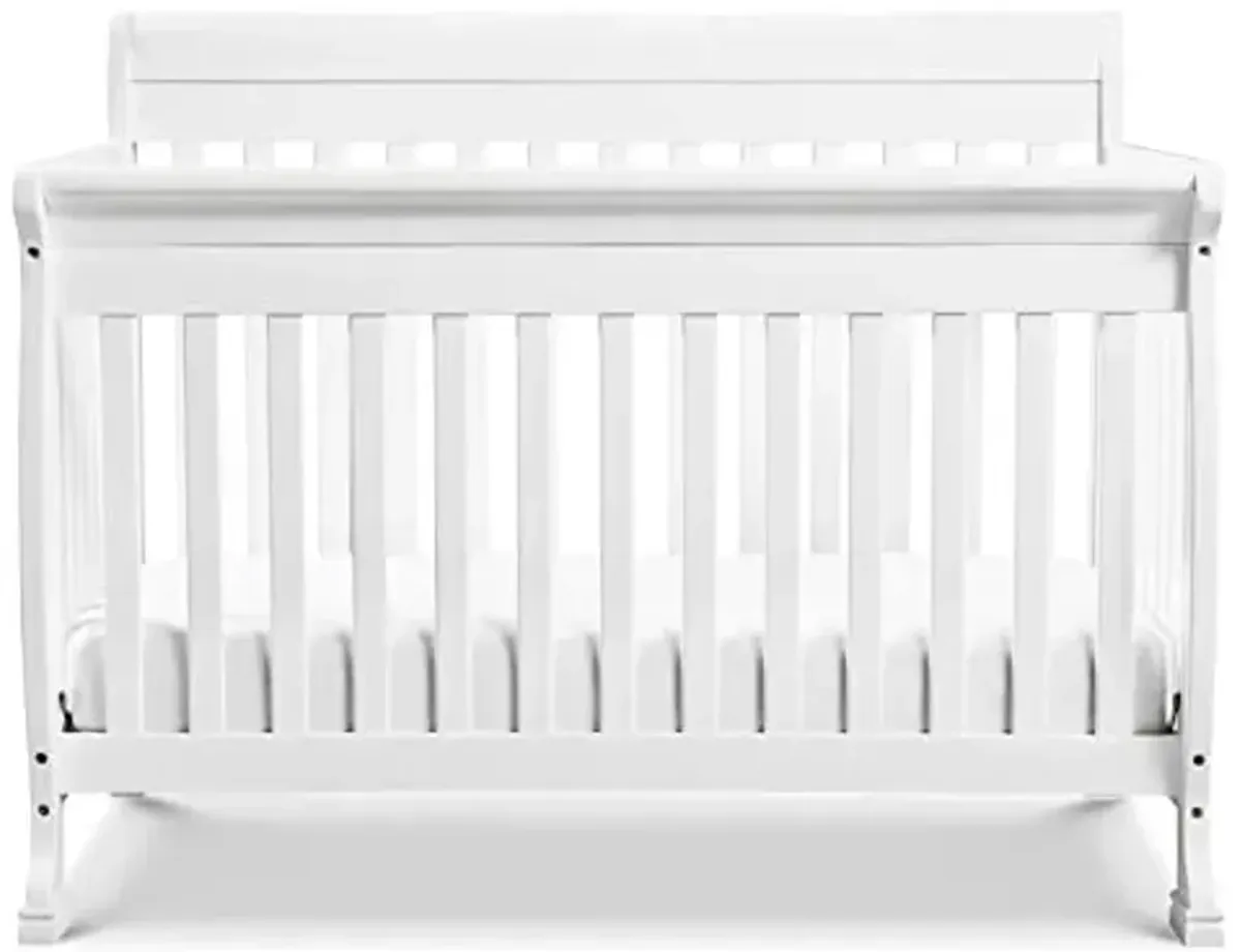 DaVinci Kalani 4-in-1 Convertible Crib in White, Greenguard Gold Certified
