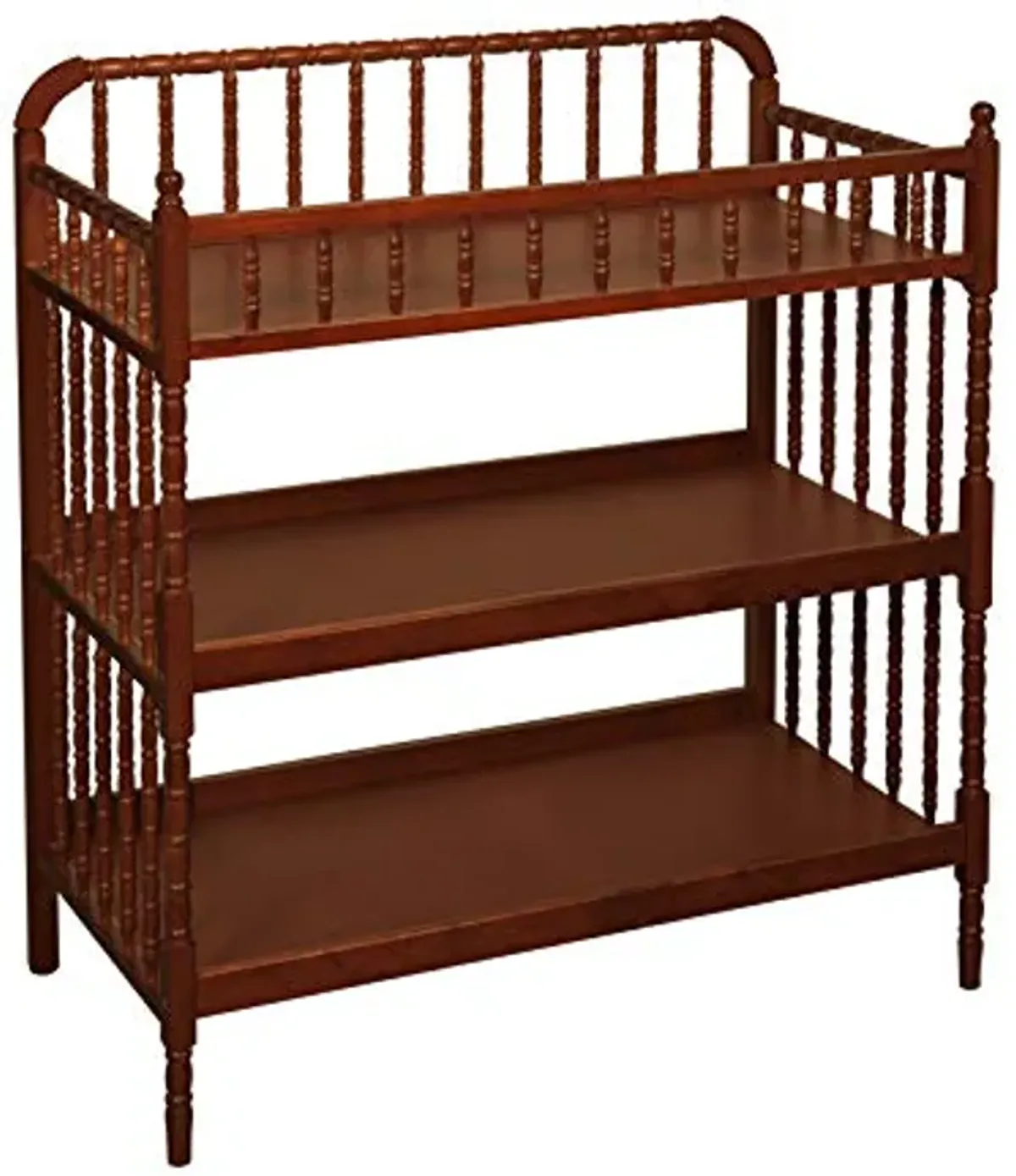 DaVinci Jenny Lind Changing Table with Pad in Rich Cherry